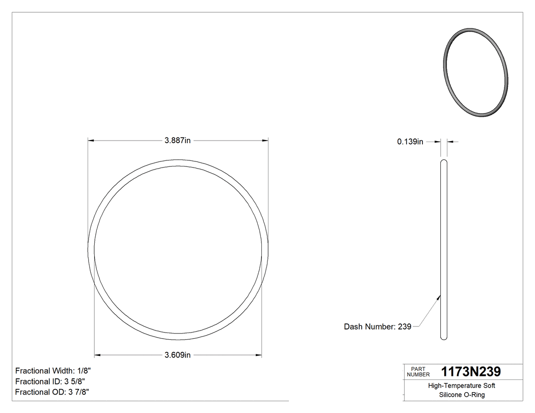 Technical drawing - 1173N239